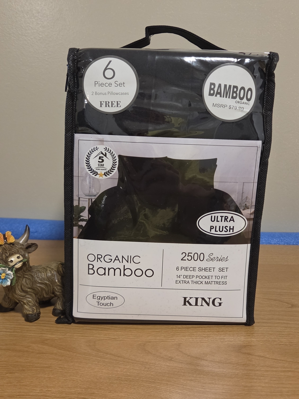 Bamboo King Sheet Set - Black
